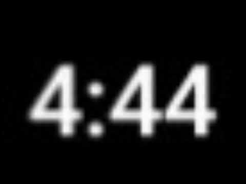 4:44 O'Clock AM - 8:00 o'clock PM