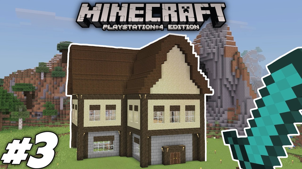 I Built My DREAM BASE In My Minecraft Legacy Edition Forever World ...