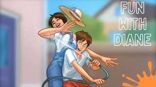 Summertime Saga New Version - Fun with Diane Scene in Garden || TFC Gaming screenshot 2
