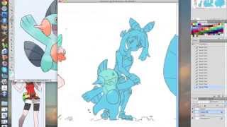 Mudkip Evolution Speed Draw