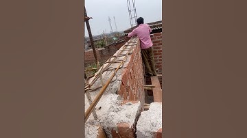 Lintel beam steel binding || Lintel level  steel binding #building #construction