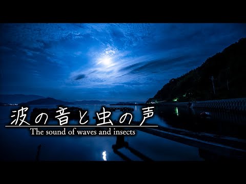 【安眠用BGM】波の音と虫の声