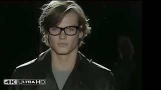Yves Saint Laurent AW01 Men Runway Show - 4k Ultra HD