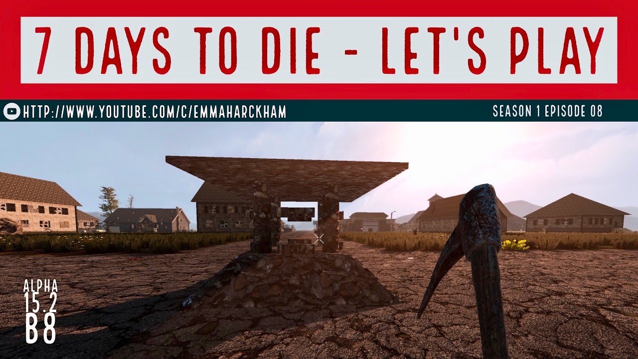 7 Days to Die A15 S1 Ep 08 Micro bunker, horde ready? - YouTube