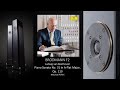 (BRODMANN F2)　Beethoven: Piano Sonata No. 31 in A-Flat Major, Op. 110　Maurizio Pollini