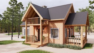 34x20(10x6m) Small Space, Big Impact: The Stunning Cabin Experience