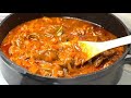 Мягкая и нежная говядина в ароматной подливе! Вкусный гуляш к любому гарниру