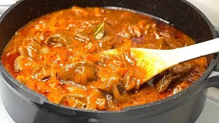 Мягкая и нежная говядина в ароматной подливе! Вкусный гуляш к любому гарниру