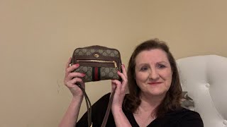 GUCCI OPHIDIA GG SUPREME MINI BAG REVIEW