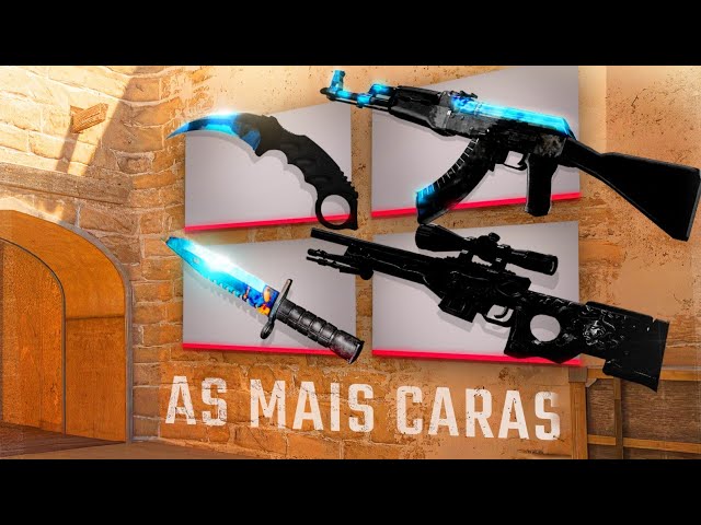 30 melhores skins para armas no CS2