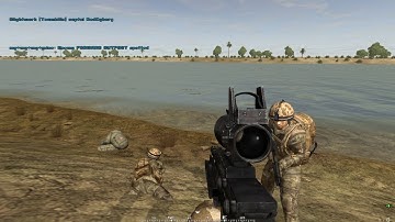 Sneaky Full squad cache attack Project Reality 1.4.6
