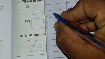 Mathematics Class 3rd Chapter 13 Geometrical shapes Part 5