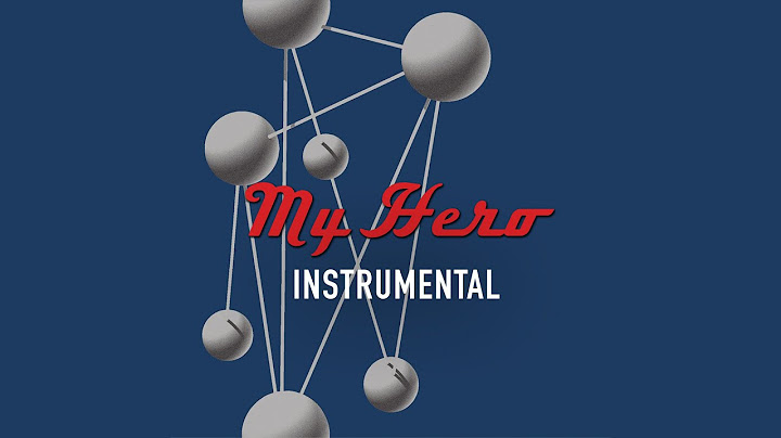 My Hero Instrumental version - Instrumental performance video thumbnail