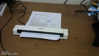 Scanner Brother DS 620 Color Folio F4 Otomatis support mac win11 win7