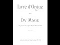 Pierre Du Mage Grand Jeu Premier Livre D Orgue Pierre Du Mage Grand Jeu Premier Livre D Orgue