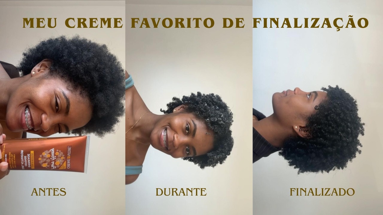 Finalização Simples com o meu Creme Favorito
