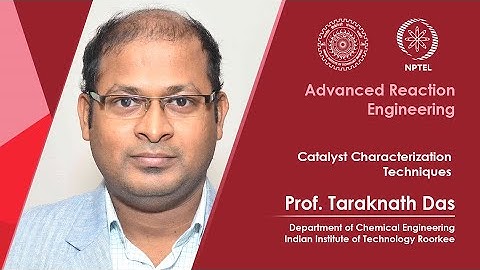 Lec 60 Catalyst Characterization Techniques