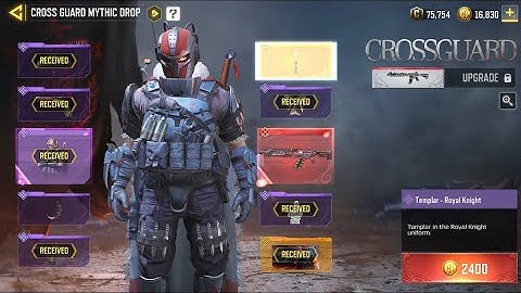 Cross Guard Mythic Drop Draw Opening Call Of Duty Mobile cdm