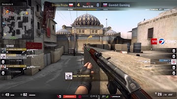 ESWC 2016 PGW CSGO : 1/8 final - Sferis Pride vs Gambit Gaming - Part 3