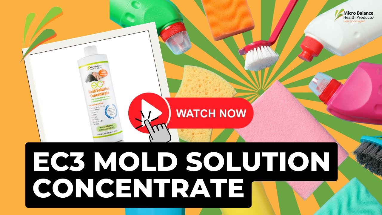 Micro Balance EC3 Mold Spray-A Natural Botanical Solution-No Harmful  Chemicals