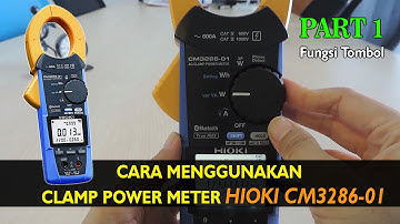 Hioki CM3286-01 | Part 1 Fungsi Tombol-tombol [SUBTITLED]