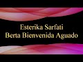 Ladino לאדינו :Bienvenida Berta Aguado kanta Esterika Sarfati 1999