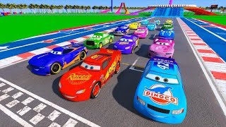 Lightning McQueen Danny Swervez Cal Weather Chick Hicks Doc Hudson &Friends Race Cars 3  Mods GTA 5