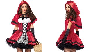 Women's Gothic Red Riding Hood Costume