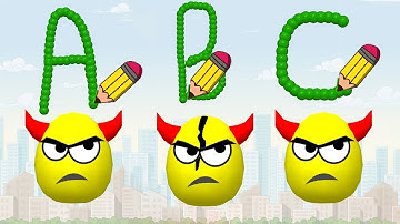 Draw To Smash Logic puzzle  Levels 1 to 50 | Draw ABC