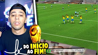 COPA DO MUNDO NESSE JOGO MOBILE FOI INSANOOO!!! HEXA BRASIL? - Futebol do Vencedor