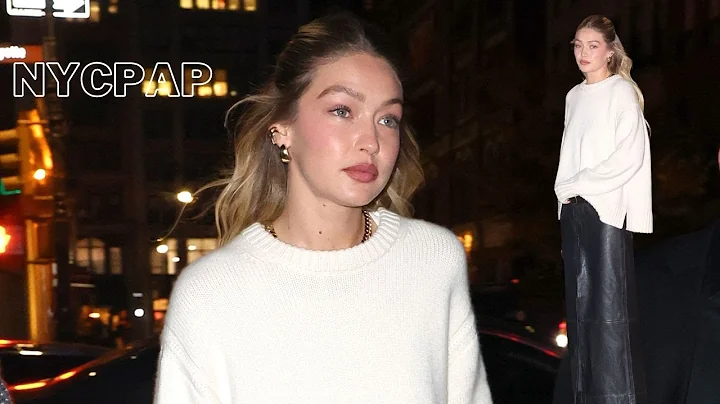 Gigi Hadid arrives to her Guest In Residence store opening flanked by security in NYC - 天天要聞