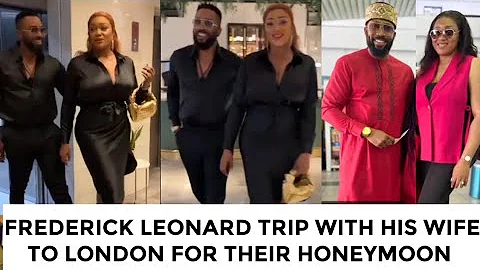 Frederick Leonard arrives London with his wife Peg...