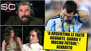 ARGENTINA fue una CARICATURA de CAMPEONA del MUNDO ante ESPAÑA: Álvaro Morales | SportsCenter