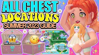 *ALL* CHEST LOCATIONS UPDATED FOR SUMMER 2023! 6000+ DIAMONDS & ACCESSORIES!  Royale High Guide