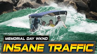 MEMORIAL DAY WEEKEND! INSANE TRAFFIC AT HAULOVER INLET | BOAT ZONE