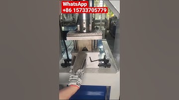 Channel steel cutting machine made in China