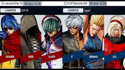 KOF XV 🔥 cesarkiller16 (Shun