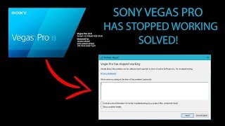 Error opening in Sony Vegas Problem Solved