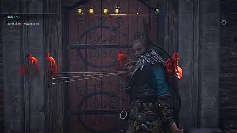 Arrows stuck in hand bug