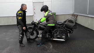 BMW R67/2 STEIB TR500 1951