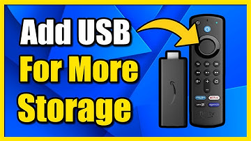 How to Setup External USB Storage on Fire TV Stick Max or FIRE TV (Get More Space)