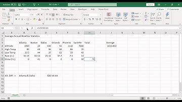 Excel Module  1 Guide