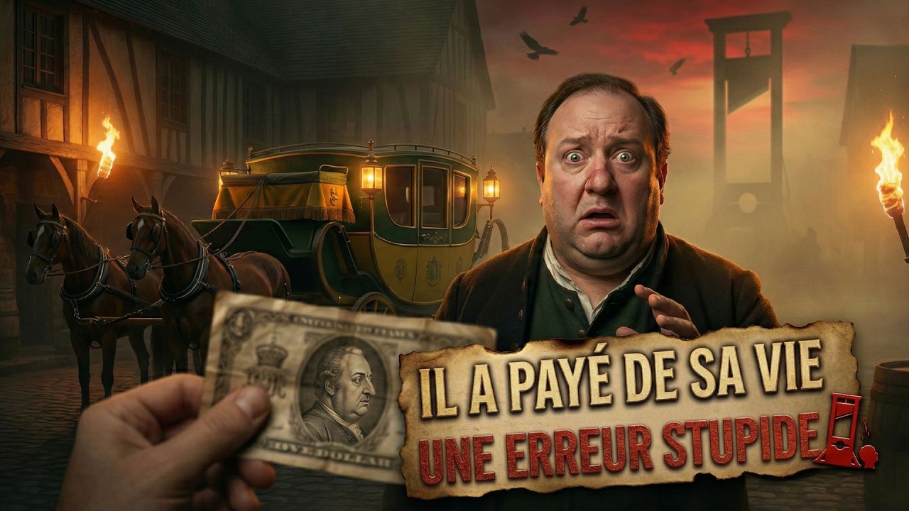 Pourquoi LOUIS XVI a Été RECONNU À VARENNES? Le DÉTAIL STUPIDE Qui Lui a Coûté La TÊTE