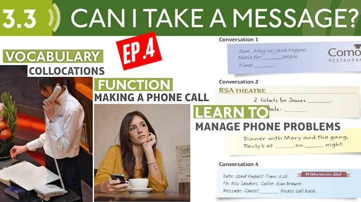 002 - 3.3 - Can I Take a Message? - 04 (Language Bank: Making a Phone Call)