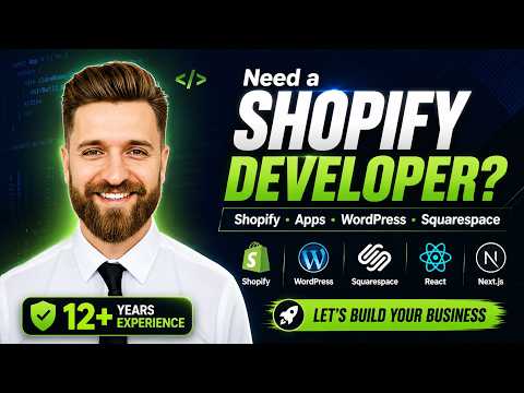 Hire an Expert Shopify Developer | Shopify Apps, WordPress & Squarespace