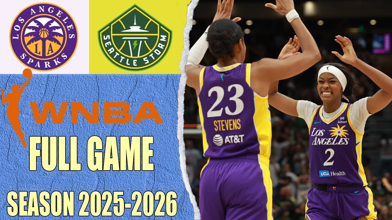Los Angeles Sparksvs Seattle Storm  Full Game | Aug 10, 2025  WNBA Today | WNBA Highlights