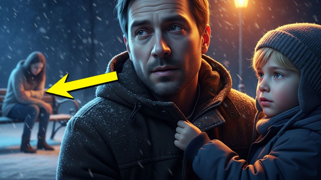 „Tato, ona zmarznie” — Samotny Ojciec Oddał Swój Płaszcz. Następnego Dnia Nie Mógł Uwierzć, Kim Była