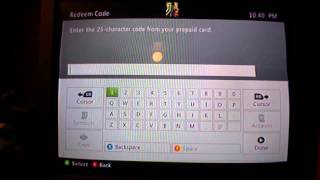 In this video i show how to redeem xbox live codes on a 360. was
produced only because user, theeastgamer, asked me make video...