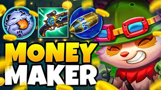 MONEY MAKER TEEMO PRINTS 2 ITEMS AT 11 MINUTES (FREE GOLD)