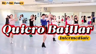 Quiero Baillar Line Dance | Intermediate | 끼에로 바일라 라인댄스 | 월요 중고급반 11시 